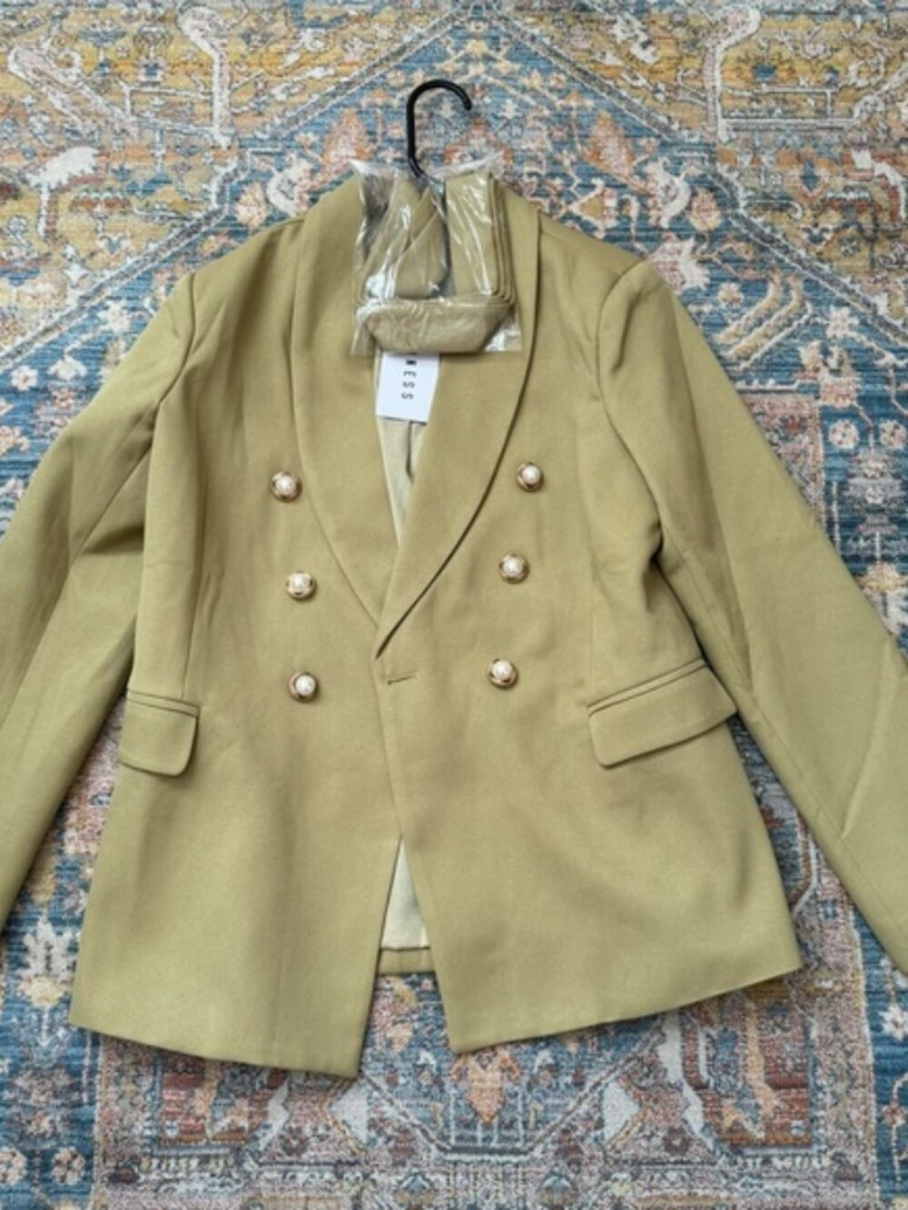 Light Green Verge Girl Blazer